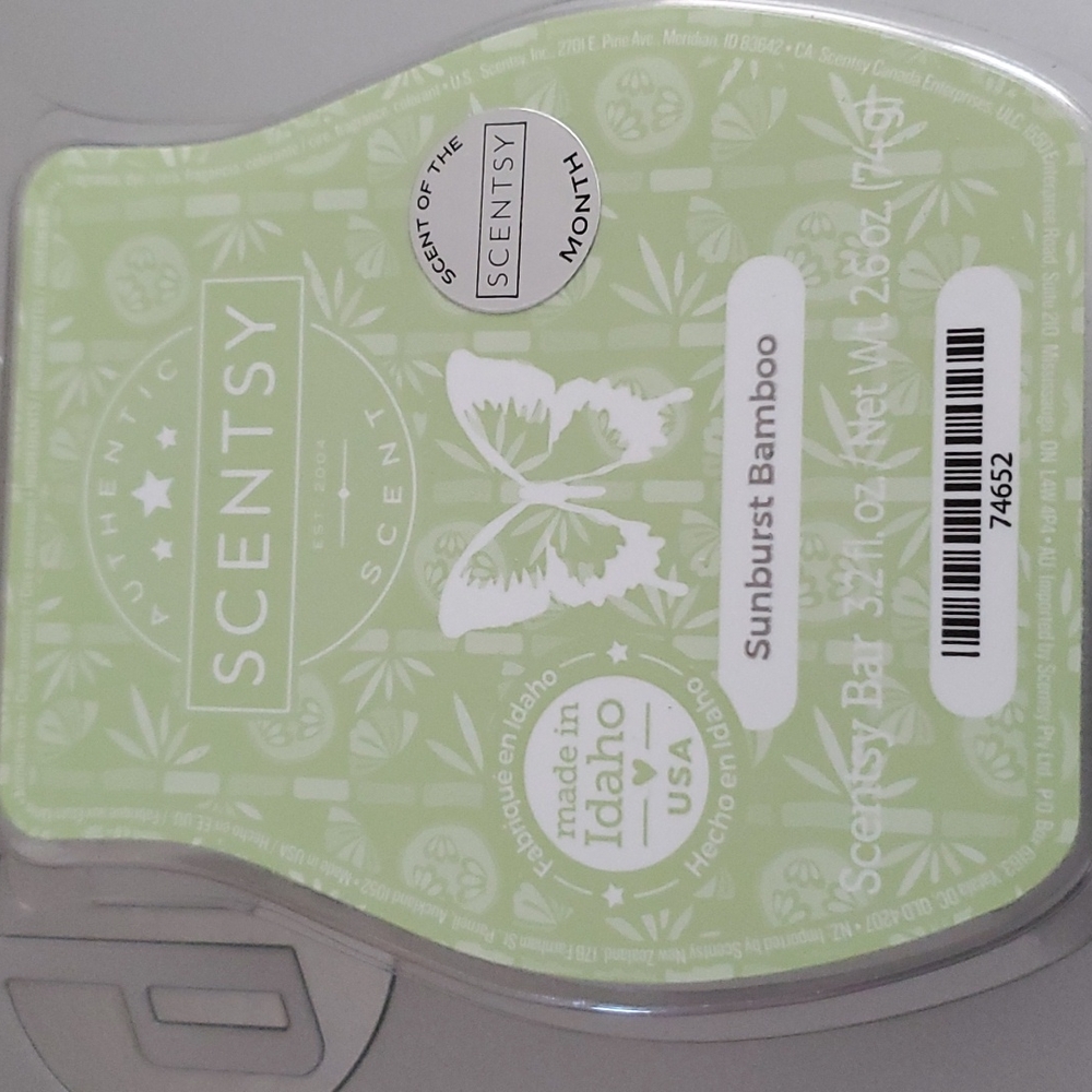 Scentsy Sunburst Bamboo wax melts
